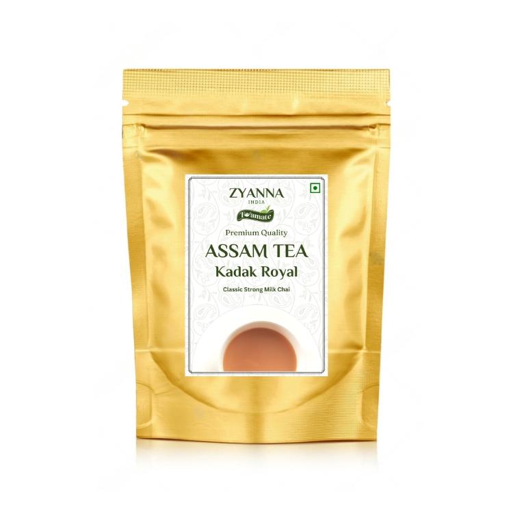 Assam Tea - Premium Kadak CTC Chai (250g - 125 Cups) Strong Milk Tea - Best Quality Assam CTC Chai - ZYANNA® India - zyanna.com